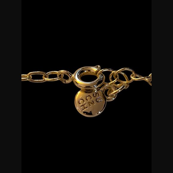 Sunstone Imports 14k Gold Plated Vintage Style Natural Pressed 1.5" Flower 20" - Picture 13 of 16